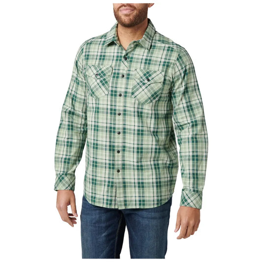 Camisa táctica 5.11 Gunner Plaid – Manga larga